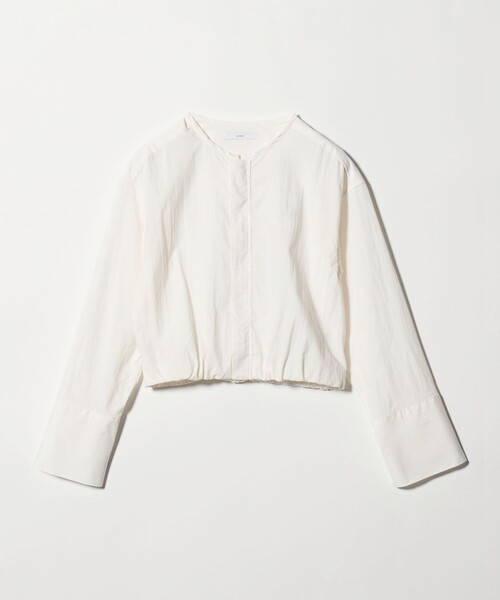 ASTRAET(アストラット)の「<ASTRAET>ジップ ノーカラーブラウス(シャツ/ブラウス・レディース・ブラック/ホワイト・FREE)」の20枚目の写真