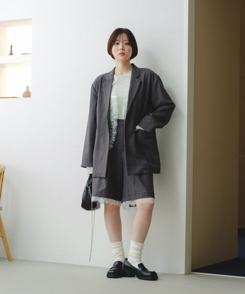 Kastane(カスタネ)の「【2026SSカタログ/500mlペットボトル収納可】ワンハンドル2WAYバッグ(ハンドバッグ・レディース・レモンイエロー/ブラック/ブルー系その他・FREE)」の19枚目の写真