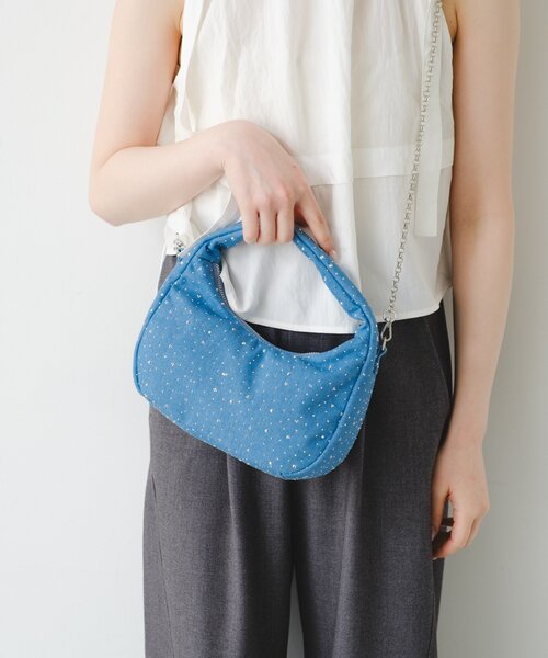 Kastane(カスタネ)の「【2026SSカタログ/500mlペットボトル収納可】ワンハンドル2WAYバッグ(ハンドバッグ・レディース・レモンイエロー/ブラック/ブルー系その他・FREE)」の22枚目の写真