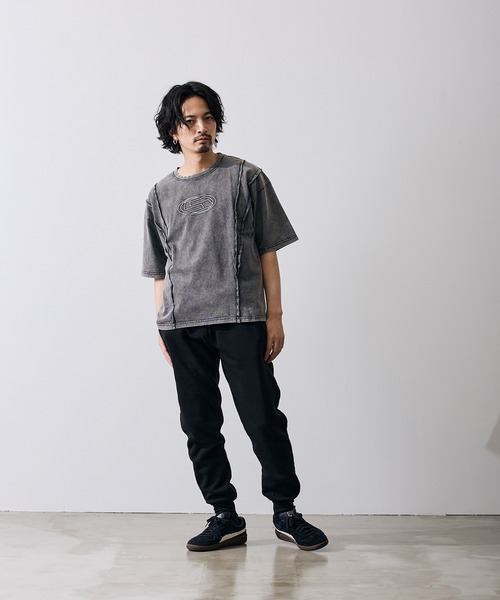 improves（インプローブス）の「オーバルロゴ 半袖 グランジ Tシャツ（Tシャツ/カットソー・メンズ・ブラウン/ブラック・X-LARGE/LARGE/MEDIUM/SMALL）」の16枚目の写真