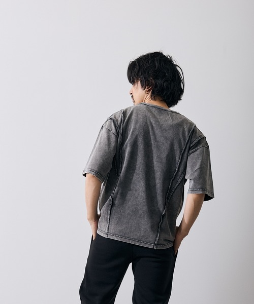 improves（インプローブス）の「オーバルロゴ 半袖 グランジ Tシャツ（Tシャツ/カットソー・メンズ・ブラウン/ブラック・X-LARGE/LARGE/MEDIUM/SMALL）」の11枚目の写真