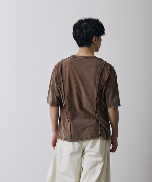 improves（インプローブス）の「オーバルロゴ 半袖 グランジ Tシャツ（Tシャツ/カットソー・メンズ・ブラウン/ブラック・X-LARGE/LARGE/MEDIUM/SMALL）」の21枚目の写真