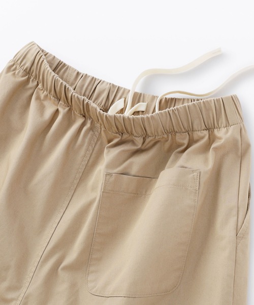 無印良品（ムジルシリョウヒン）の「婦人　洗いざらし　コットンイージーテーパードパンツ（その他パンツ・レディース・ブラック/アイボリー/イエロー・XL/L/M/S）」の9枚目の写真