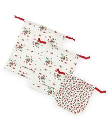 sense of wonder（センスオブワンダー）の「野イチゴ巾着セット(3枚組)（ポーチ）」