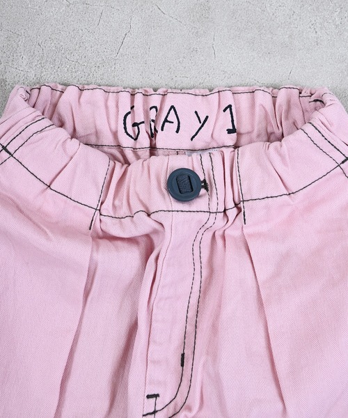 MARKEY'S(マーキーズ)の「ヘリンボンツイルミリタリーパンツ(カーゴパンツ・キッズ・ネイビー/ライトピンク・100/140/130/120/110/90/150)」の14枚目の写真