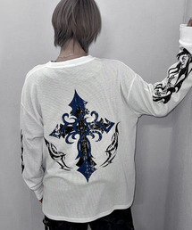 SILVER BULLET（シルバーバレット）の「『SILVER BULLET SELECT AP/シルバーバレットセレクト』クルーネック ファイヤーワッフルロンT（Tシャツ/カットソー）」