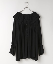LOWRYS FARM | ヨウリュウフリルチュニックブラウス　638707(シャツ/ブラウス)