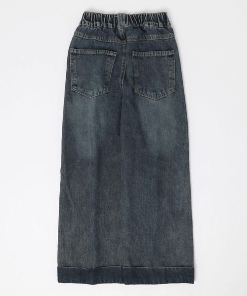 URBAN CHERRY(アーバンチェリー)の「折り返しデザインストレートデニム(デニムパンツ・キッズ・ブルー・110cm/120cm/130cm/140cm/150cm)」の8枚目の写真