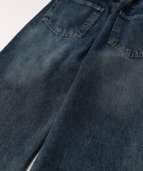 URBAN CHERRY(アーバンチェリー)の「折り返しデザインストレートデニム(デニムパンツ・キッズ・ブルー・110cm/120cm/130cm/140cm/150cm)」の17枚目の写真