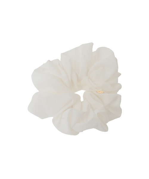 CLANE(クラネ)の「SHEER SCRUNCHIE(シュシュ・レディース・ホワイト/ブラック/アイボリー・F)」の9枚目の写真