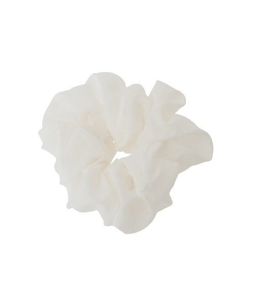 CLANE(クラネ)の「SHEER SCRUNCHIE(シュシュ・レディース・ホワイト/ブラック/アイボリー・F)」の8枚目の写真