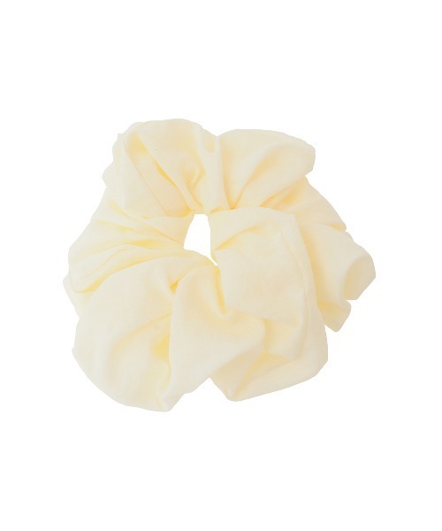 CLANE(クラネ)の「SHEER SCRUNCHIE(シュシュ・レディース・ホワイト/ブラック/アイボリー・F)」の4枚目の写真