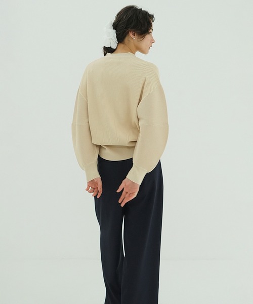CLANE(クラネ)の「SHEER SCRUNCHIE(シュシュ・レディース・ホワイト/ブラック/アイボリー・F)」の20枚目の写真