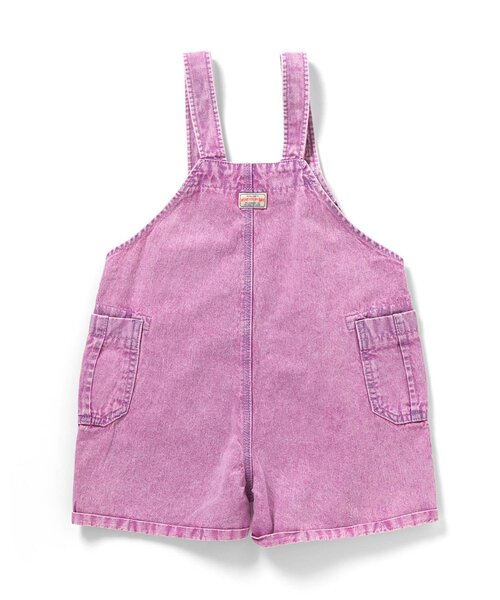 BREEZE（ブリーズ）の「デニムサロペット（サロペット/オーバーオール・キッズ・ピンク/サックスブルー・130/100/90/80/120/110）」の13枚目の写真