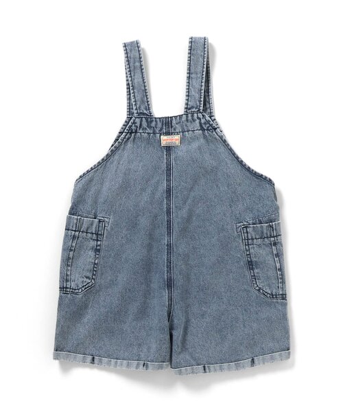 BREEZE（ブリーズ）の「デニムサロペット（サロペット/オーバーオール・キッズ・ピンク/サックスブルー・130/100/90/80/120/110）」の14枚目の写真