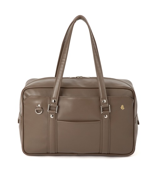 Jewelna Rose（ジュエルナローズ）の「【Jewelna Rose/ジュエルナローズ】 JBJ スクールバッグ 22L スクールボストン スクバ（ボストンバッグ・レディース・ブラウン/ブラウン系その他2/ブラウン系その他/ブラック・FREE）」の4枚目の写真