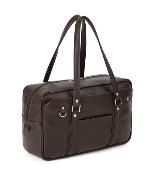 Jewelna Rose（ジュエルナローズ）の「【Jewelna Rose/ジュエルナローズ】 JBJ スクールバッグ 22L スクールボストン スクバ（ボストンバッグ・レディース・ブラウン/ブラウン系その他2/ブラウン系その他/ブラック・FREE）」の8枚目の写真