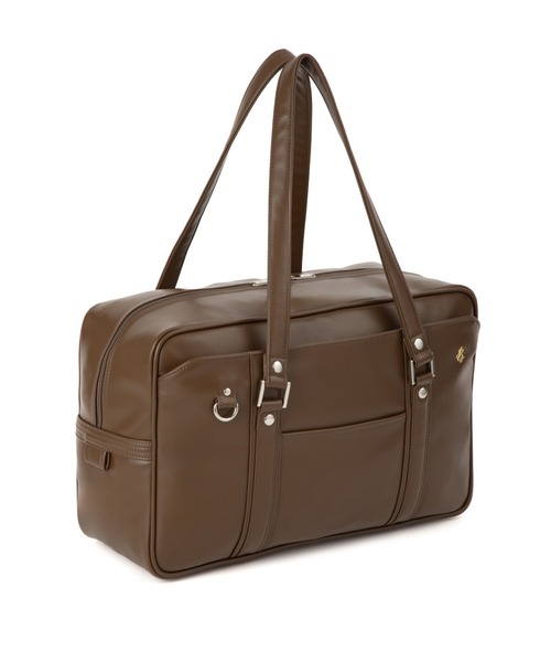 Jewelna Rose（ジュエルナローズ）の「【Jewelna Rose/ジュエルナローズ】 JBJ スクールバッグ 22L スクールボストン スクバ（ボストンバッグ・レディース・ブラウン/ブラウン系その他2/ブラウン系その他/ブラック・FREE）」の9枚目の写真