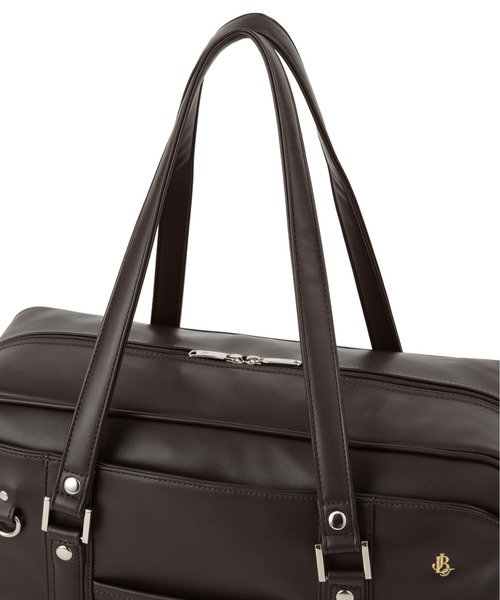 Jewelna Rose（ジュエルナローズ）の「【Jewelna Rose/ジュエルナローズ】 JBJ スクールバッグ 22L スクールボストン スクバ（ボストンバッグ・レディース・ブラウン/ブラウン系その他2/ブラウン系その他/ブラック・FREE）」の14枚目の写真