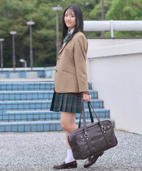 Jewelna Rose（ジュエルナローズ）の「【Jewelna Rose/ジュエルナローズ】 JBJ スクールバッグ 22L スクールボストン スクバ（ボストンバッグ・レディース・ブラウン/ブラウン系その他2/ブラウン系その他/ブラック・FREE）」の6枚目の写真