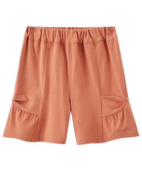 combimini(コンビミニ)の「ストレッチカノコキュロットパンツ(その他パンツ・キッズ・ダークオレンジ/スミクロ・80/90/100/110/120)」の4枚目の写真