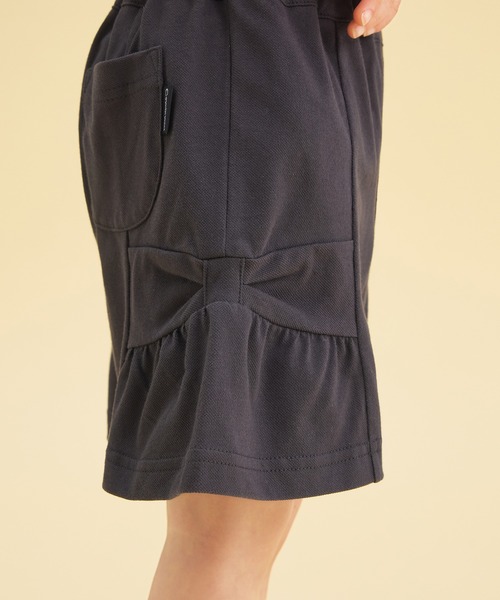 combimini(コンビミニ)の「ストレッチカノコキュロットパンツ(その他パンツ・キッズ・ダークオレンジ/スミクロ・80/90/100/110/120)」の8枚目の写真