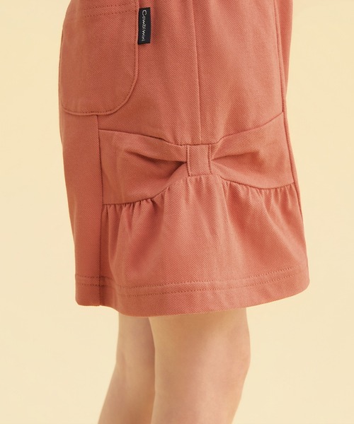 combimini(コンビミニ)の「ストレッチカノコキュロットパンツ(その他パンツ・キッズ・ダークオレンジ/スミクロ・80/90/100/110/120)」の14枚目の写真