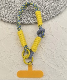 ALWAYS GOOD TIME（オルウェイズグッドタイム）の「【選べるカラー】コード編み スマホショートストラップ／マルチショートストラップ（スマホグッズ）」