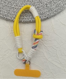 ALWAYS GOOD TIME（オルウェイズグッドタイム）の「【選べるカラー】コード編み スマホショートストラップ／マルチショートストラップ（スマホグッズ）」