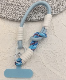 ALWAYS GOOD TIME（オルウェイズグッドタイム）の「【選べるカラー】コード編み スマホショートストラップ／マルチショートストラップ（スマホグッズ）」