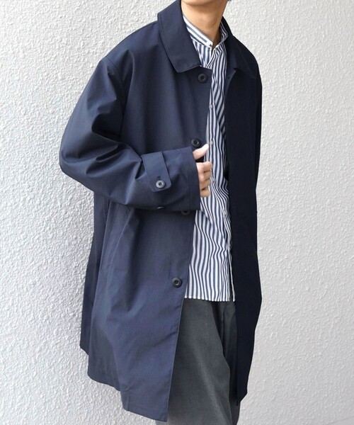 SHIPS any:〈撥水加工〉タスラン SOLOTEX(R) ステンカラー SHIPS any:〈撥水加工〉タスラン SOLOTEX(R) ステンカラー