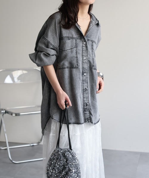 model：156cm　着用サイズ：FREE