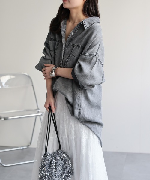 model：156cm　着用サイズ：FREE