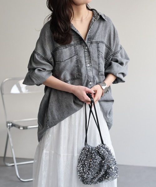 model：156cm　着用サイズ：FREE