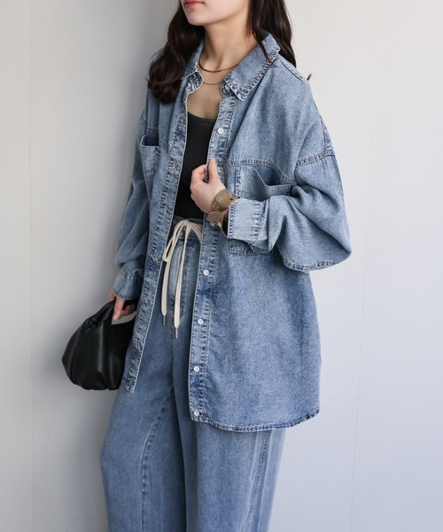 model：156cm　着用サイズ：FREE
