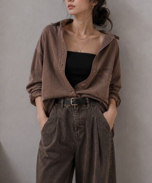 model：157cm　着用サイズ：FREE