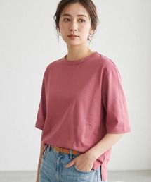【人気の!】スムースコットン100% ルーズフィットTシャツ / 無地 半袖 カットソー オーバーサイズ ベーシック