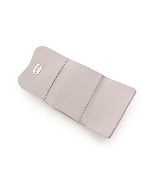 Samantha Thavasa(サマンサタバサ)の「オリジナル金具ツイード 折財布(財布・レディース・ピンク/ネイビー・FREE)」の6枚目の写真