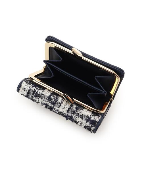 Samantha Thavasa(サマンサタバサ)の「オリジナル金具ツイード 折財布(財布・レディース・ピンク/ネイビー・FREE)」の13枚目の写真