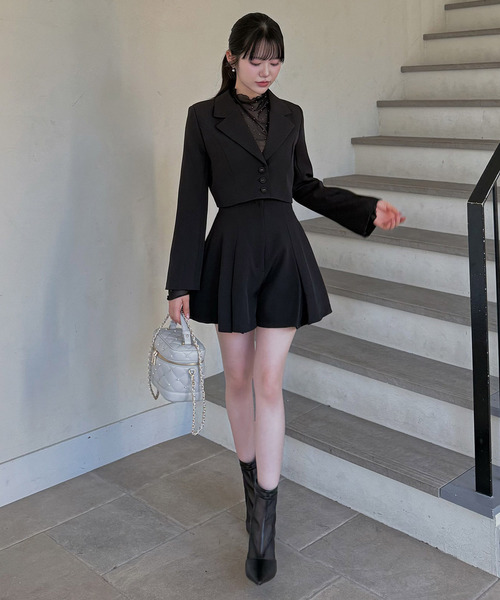 ROYAL PARTY(ロイヤルパーティー)の「キラキラシアートップス(Tシャツ/カットソー・レディース・オフホワイト/ブラック・FREE)」の14枚目の写真