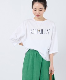 MICA&DEAL | 【WEB限定カラーあり】"CHAILLY"ロゴ5分袖Tシャツ(Tシャツ/カットソー)