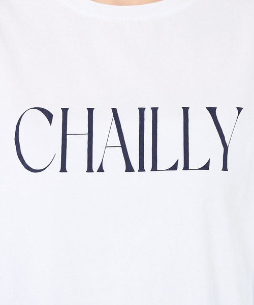 MICA&DEAL（マイカ＆ディール）の「【WEB限定カラーあり】"CHAILLY"ロゴ5分袖Tシャツ（Tシャツ/カットソー・レディース・ダークグレー/ベージュ/ネイビー/ライトピンク・FREE）」の16枚目の写真