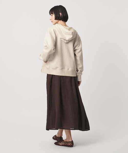 UNITED ARROWS(ユナイテッドアローズ)の「スウェット ジップアップ パーカー(パーカー・レディース・グレー系/ナチュラル・FREE)」の22枚目の写真