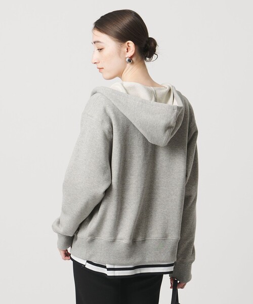 UNITED ARROWS(ユナイテッドアローズ)の「スウェット ジップアップ パーカー(パーカー・レディース・グレー系/ナチュラル・FREE)」の20枚目の写真