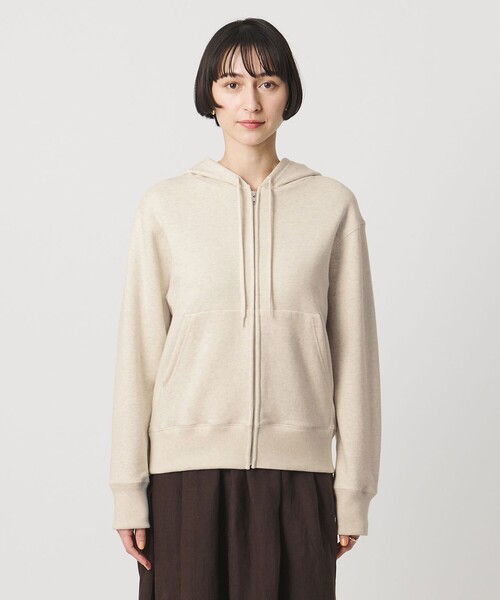 UNITED ARROWS(ユナイテッドアローズ)の「スウェット ジップアップ パーカー(パーカー・レディース・グレー系/ナチュラル・FREE)」の18枚目の写真