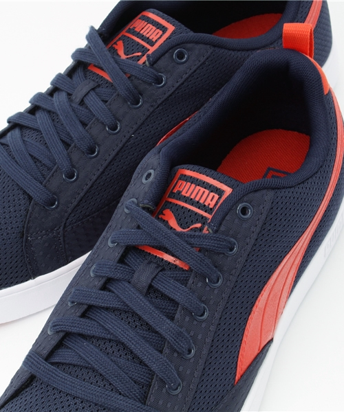 PUMA(プーマ)の「マッチ ライト メッシュ INTEREST(スニーカー・メンズ・レッド/ネイビー/ホワイト・26.5cm/27.5cm/24.5cm/25.5cm/24.0cm/22.5cm/23.0cm/23.5cm/28.5cm/26.0cm/27.0cm/25.0cm/28.0cm/29.0cm)」の9枚目の写真