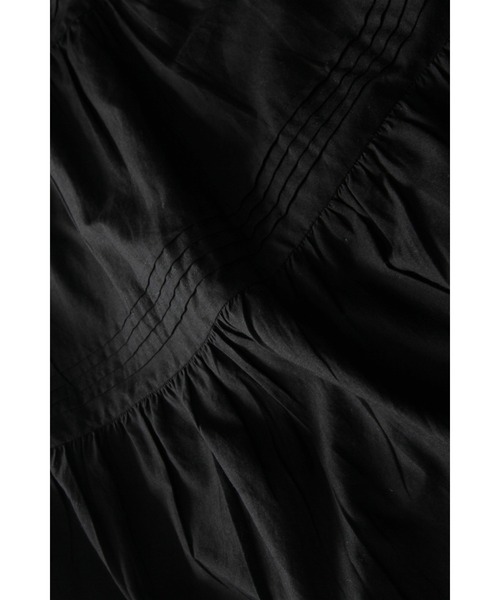 &. NOSTALGIA(アンドドットノスタルジア)の「コットンレースティアードスカート(スカート・レディース・ブラック/オフホワイト・M)」の22枚目の写真