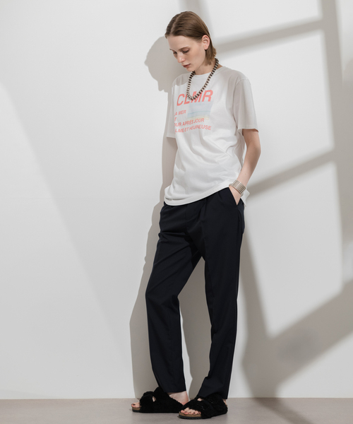 CALMER（カルメール）の「Printed T-shirt（Tシャツ/カットソー・レディース・ブルー系その他/レッド・FREE）」の9枚目の写真