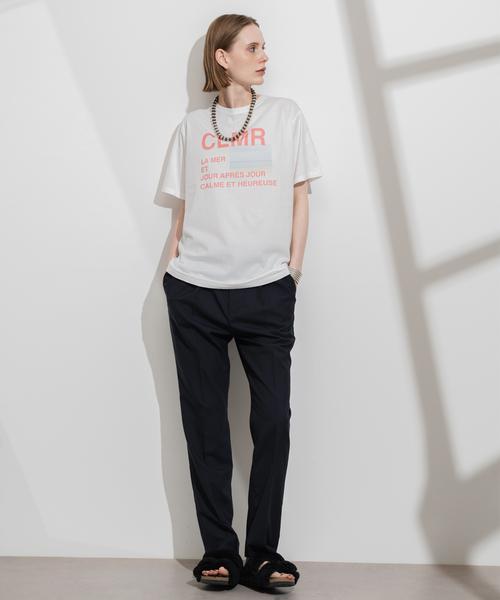CALMER（カルメール）の「Printed T-shirt（Tシャツ/カットソー・レディース・ブルー系その他/レッド・FREE）」の10枚目の写真