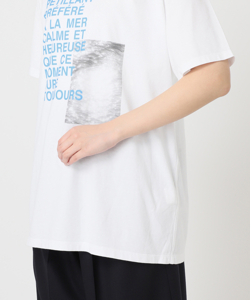CALMER（カルメール）の「Printed T-shirt（Tシャツ/カットソー・レディース・ブルー系その他/レッド・FREE）」の16枚目の写真